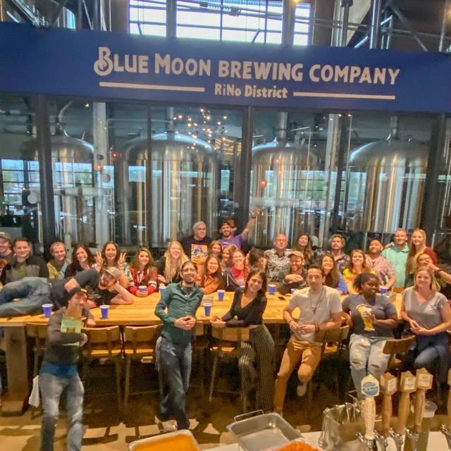 The Blue Moon Staff Appreciation Party was a success! We are back open today at 11am, see you soon! 
•
•
•
#staffappreciation #bluemoonbeer #denver #restaurantindustry #staffparty #beerlovers #colorado