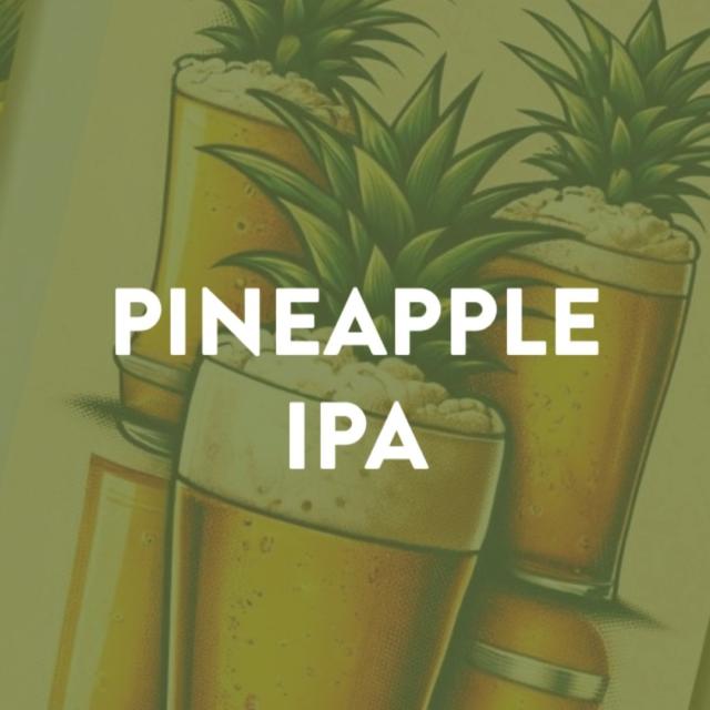 Our Pineappe IPA is available now, made with eclipse hops, it drips of tropical and mandarin notes. Only available in the brewery tap room.