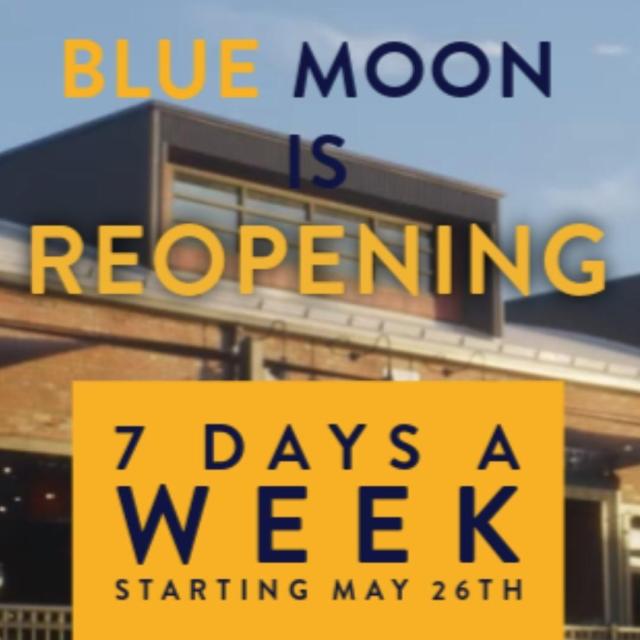 We are pumped to be reopening 7 days a week again, starting May 26th! Come have a beer Sundays and Mondays. #openthedoor #denver #bluemoonbeer #craftbeer #billieeilish