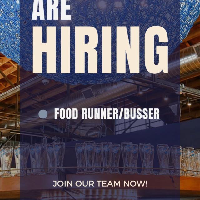 Please click the link in bio to apply to our open food runner role.